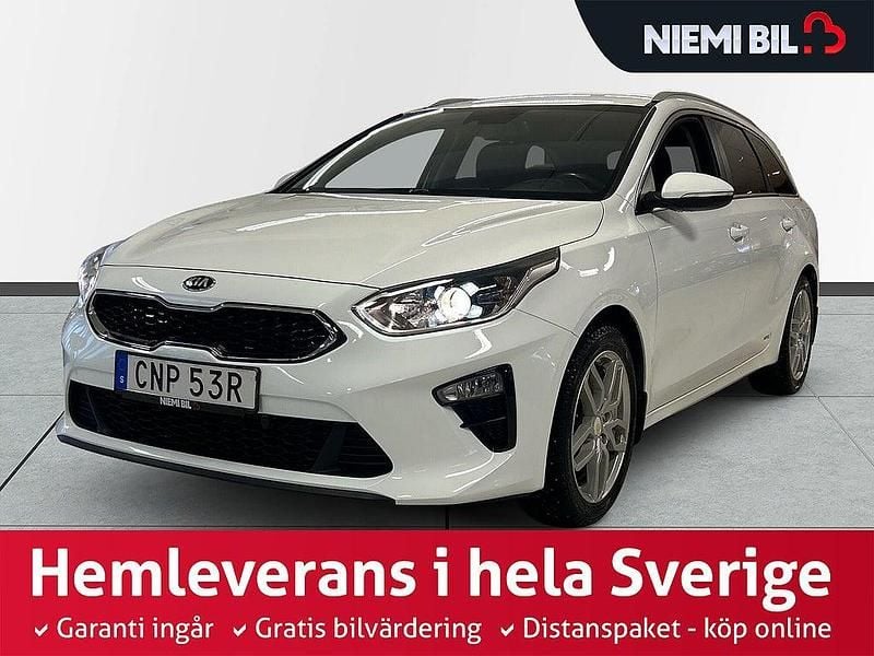 Vit Begagnad 2019 Kia Ceed Sportswagon Kombi | 209 900 kr (Marknadspris) - Bild 1/3