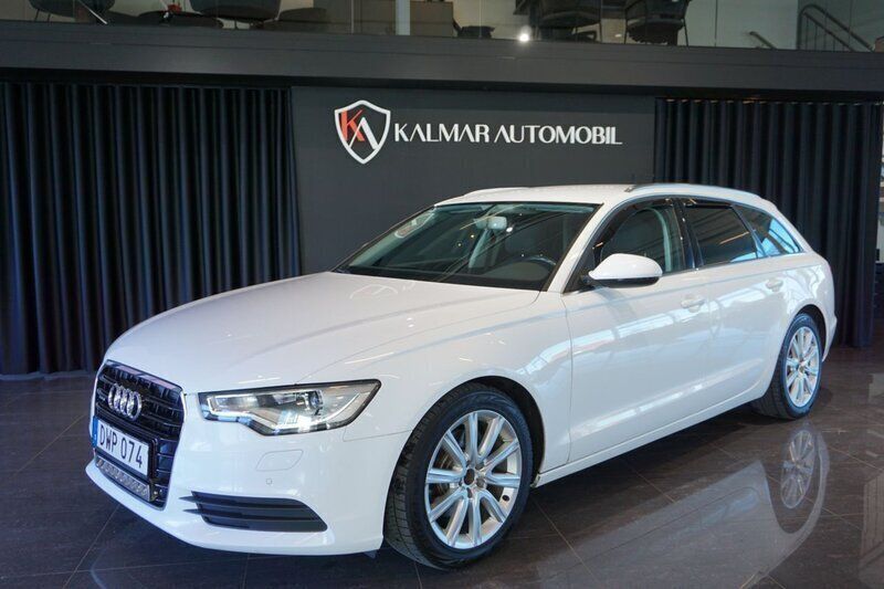 Vit Begagnad 2013 Audi A6 Proline Kombi | 129 900 kr (Marknadspris) - Bild 1/4