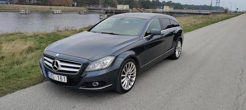 Grå Begagnad 2013 Mercedes CLS250 Shooting Brake Kombi | 164 900 kr - Bild 1/4
