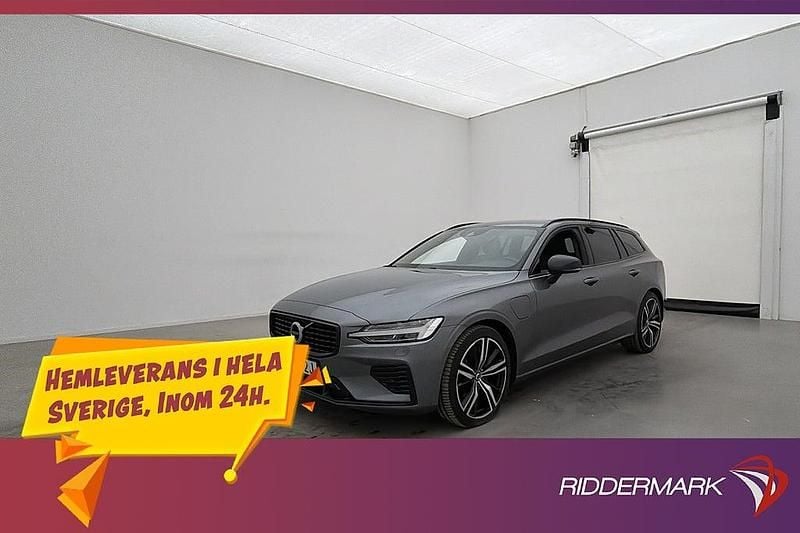 Grå Begagnad 2020 Volvo V60 R-Design Kombi | 384 800 kr (Dyr) - Bild 1/3