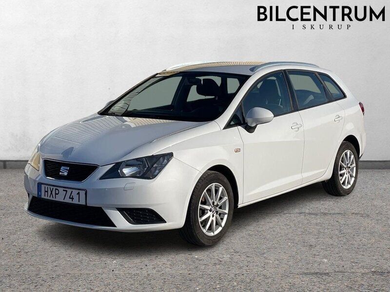 Vit Begagnad 2016 Seat Ibiza ST Style Kombi | 79 900 kr (Marknadspris) - Bild 1/4