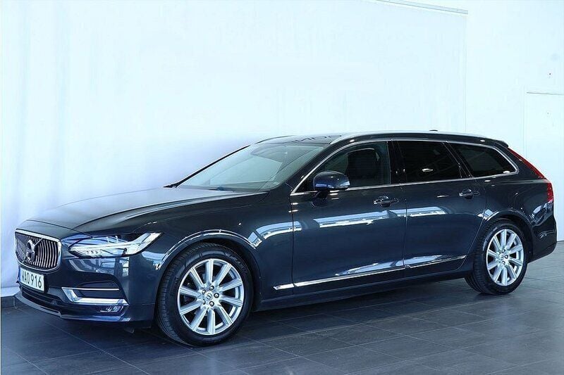 Grå Begagnad 2017 Volvo V90 Inscription Kombi | 249 900 kr (Marknadspris) - Bild 1/2