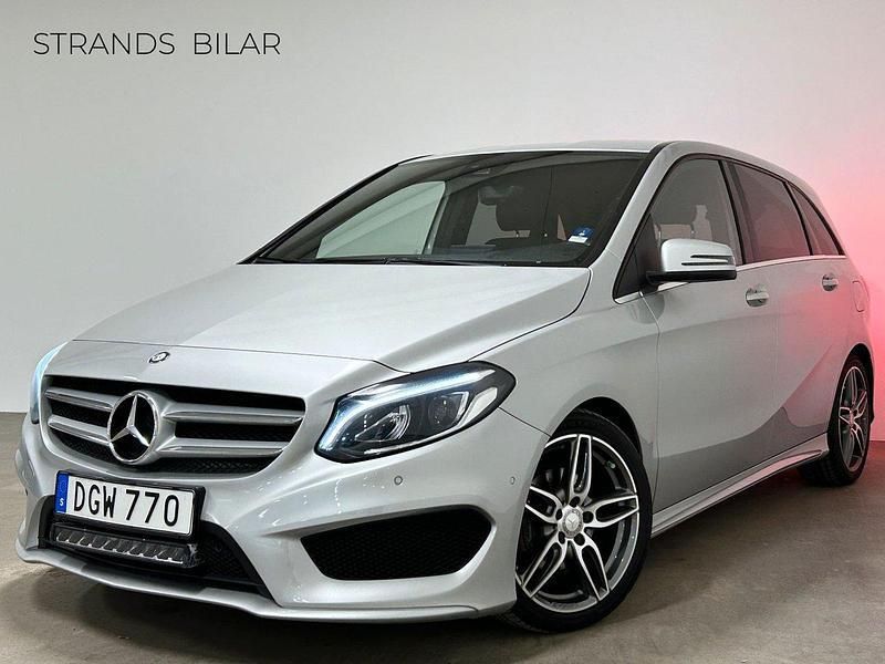 Silver Begagnad 2017 Mercedes B200 AMG Minibuss | 169 000 kr (Marknadspris) - Bild 1/4
