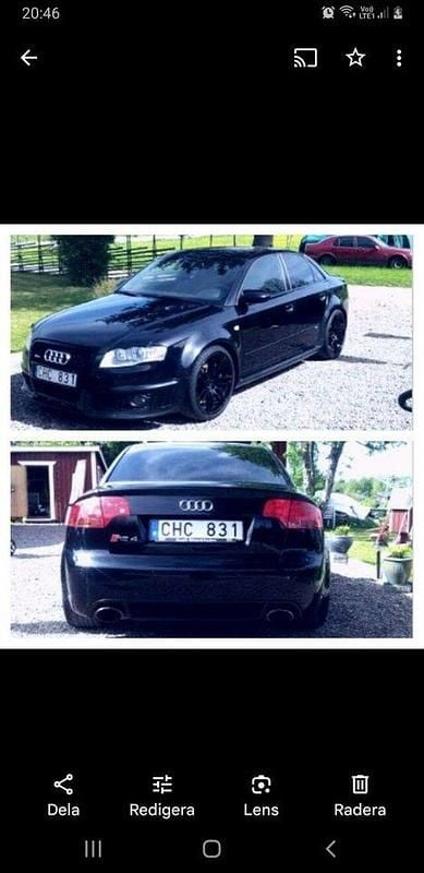 Röd Begagnad 2006 Audi RS4 Black Edition Sportkupé | 300 000 kr - Bild 1/1