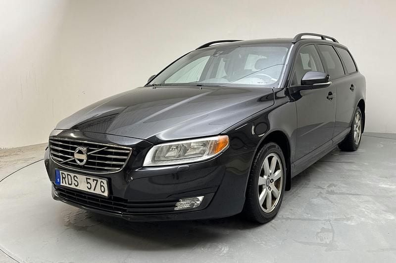 Begagnad Volvo V70 Kinetic 180 HK (132 kW) 2014 Svart Kombi