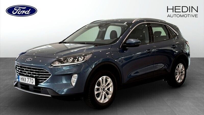 Blå (blue) Begagnad 2022 Ford Kuga Titanium SUV | 244 900 kr (Bra pris) - Bild 1/4