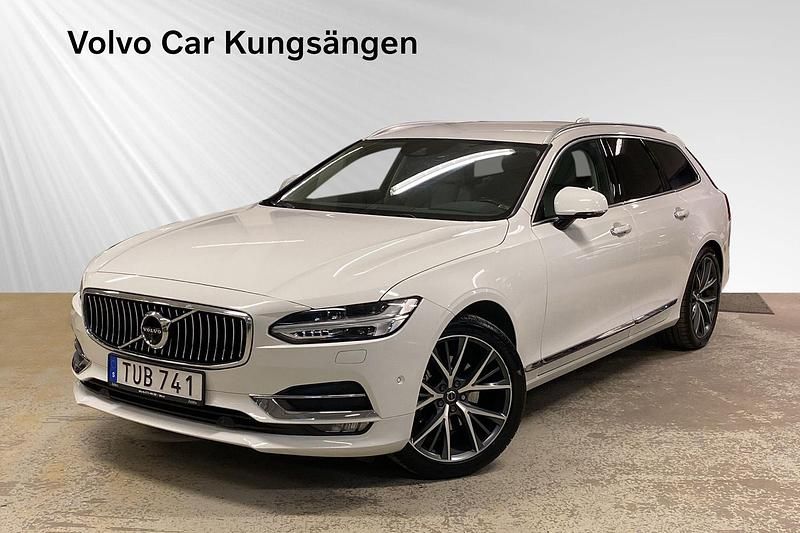 Begagnad Volvo V90 Inscription 190 HK (139 kW) 2016 Vit Kombi