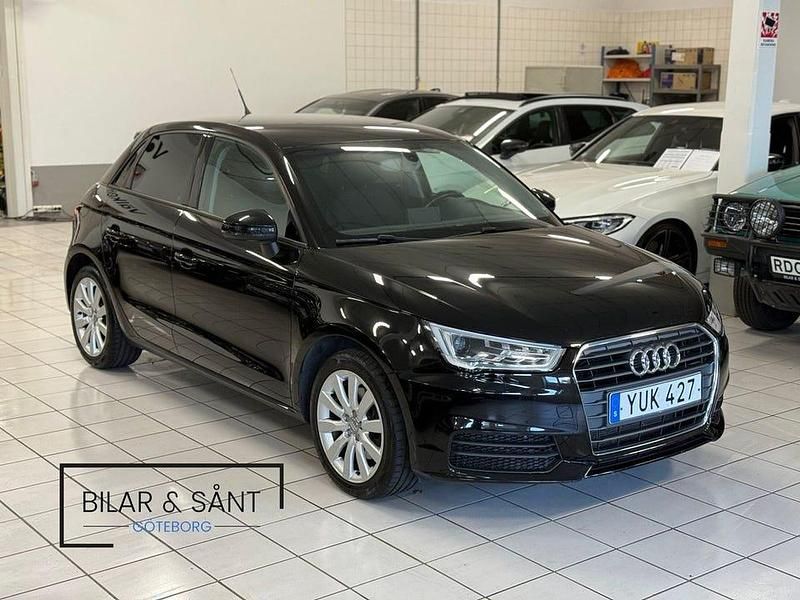 Svart Begagnad 2017 Audi A1 Sportback Halvkombi | 169 900 kr (Marknadspris) - Bild 1/4