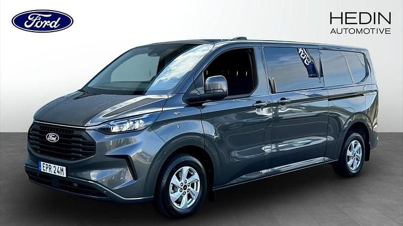 Grå (blue) Begagnad 2024 Ford Transit Custom Limited Van | 624 875 kr - Bild 1/4