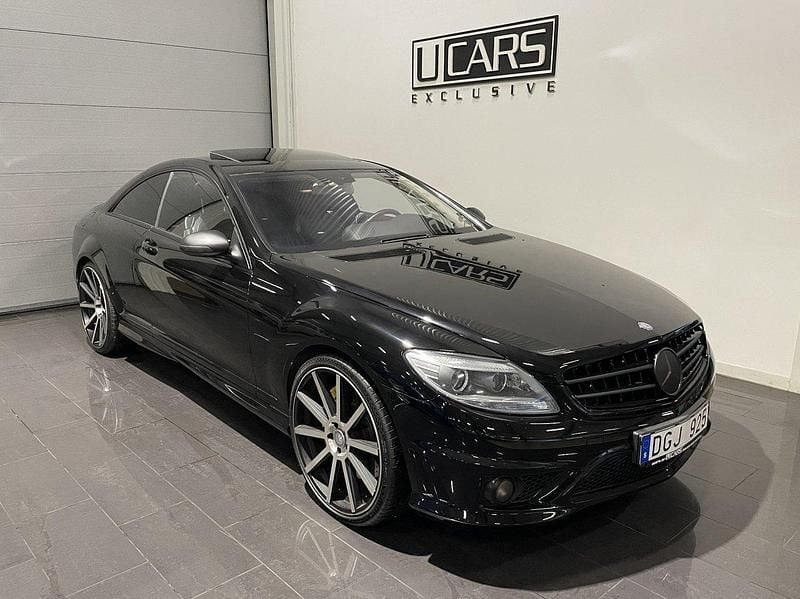 Svart Begagnad 2007 Mercedes CL63 AMG AMG Sportkupé | 367 500 kr - Bild 1/4