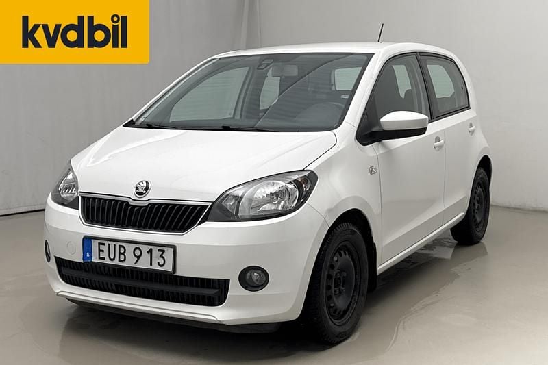 Begagnad Skoda Citigo 60 HK (44 kW) 2015 Vit Halvkombi