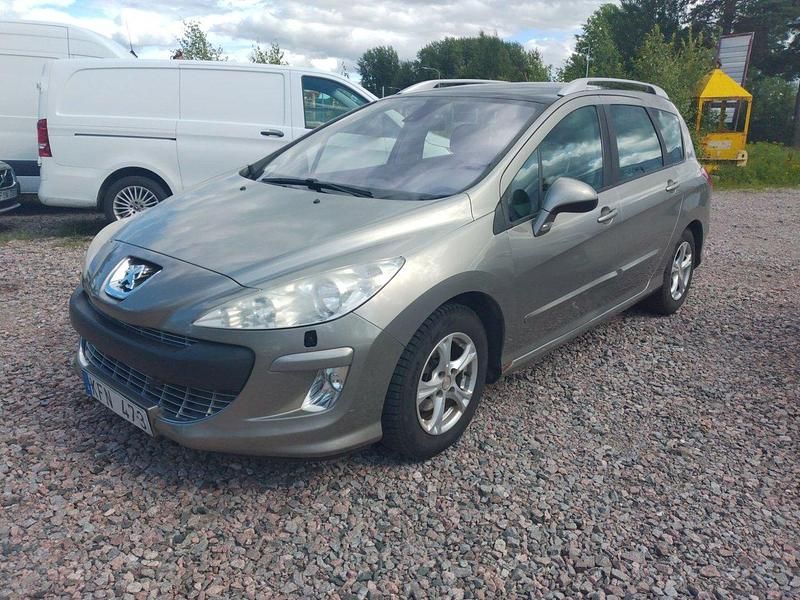 Grå Begagnad 2010 Peugeot 308 Kombi | 29 900 kr (Bra pris) - Bild 1/4