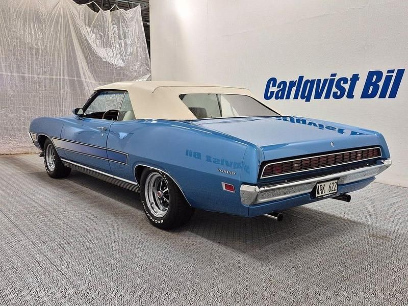Begagnad Ford Torino 290 HK (213 kW) 1971 Ljusblå metallic Cab