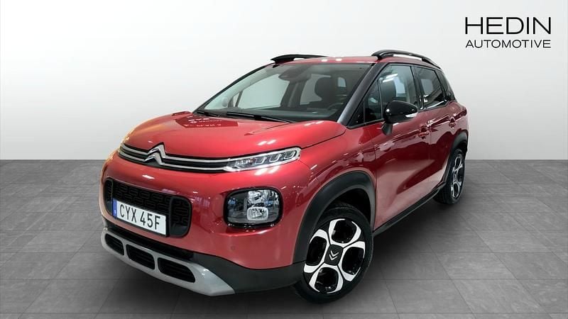 Röd (red) Begagnad 2020 Citroën C3 Aircross Shine SUV | 149 900 kr (Bra pris) - Bild 1/4
