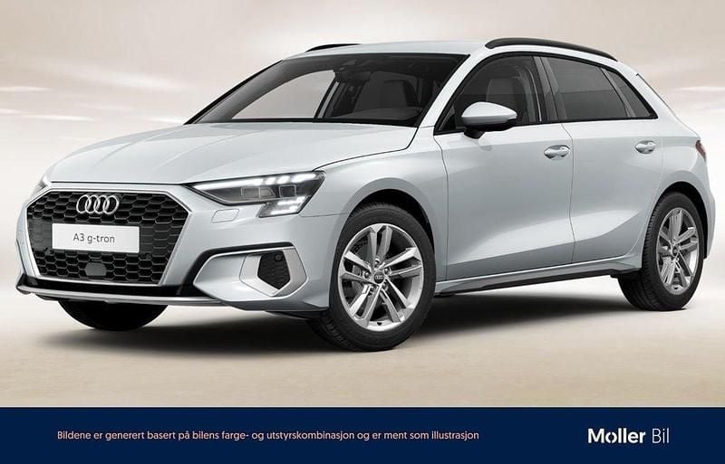 Vit (glaciärvit metallic) Begagnad 2023 Audi A3 Sportback e-tron Advanced Plus Sedan | 228 000 kr (Superpris) - Bild 1/4