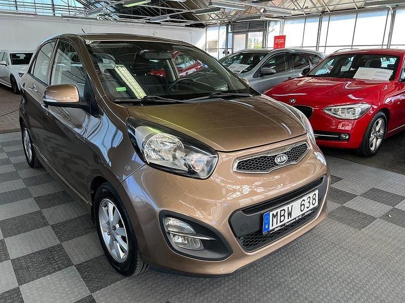 Brun Begagnad 2011 Kia Picanto Comfort Halvkombi | 52 500 kr (Marknadspris) - Bild 1/4