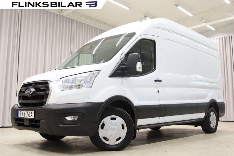 Vit Begagnad 2021 Ford Transit Van | 219 900 kr (Superpris) - Bild 1/4