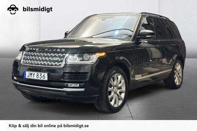 Svart Begagnad 2014 Land Rover Range Rover Vogue SUV | 348 900 kr (Bra pris) - Bild 1/3