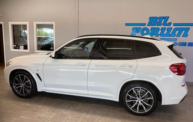 Begagnad BMW X3 M Sport 191 HK (140 kW) 2018 Vit SUV