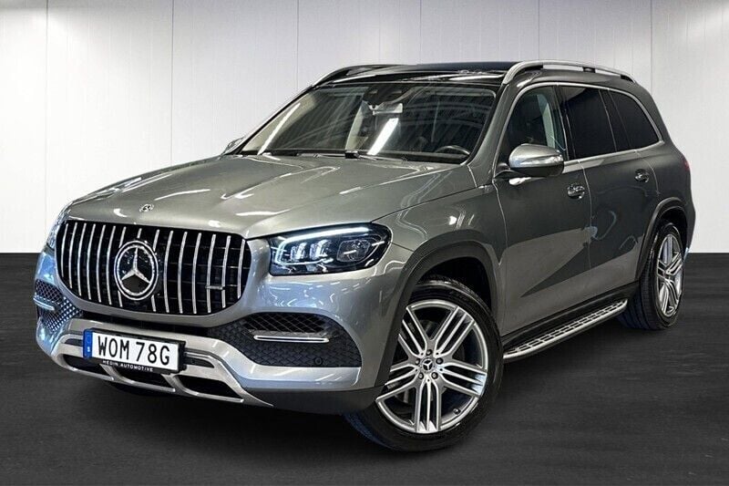 Grå (grey) Begagnad 2020 Mercedes GLS400 AMG SUV | 709 900 kr (Marknadspris) - Bild 1/4