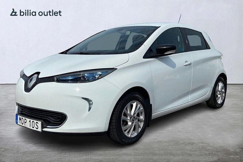 Vit Begagnad 2019 Renault Zoe Halvkombi | 104 900 kr (Superpris) - Bild 1/3