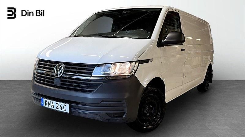 Vit (candyvit) Begagnad 2023 VW T6.1 Van | 364 900 kr - Bild 1/4