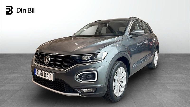 Grå Begagnad 2019 VW T-Roc Style SUV | 189 900 kr (Dyr) - Bild 1/4