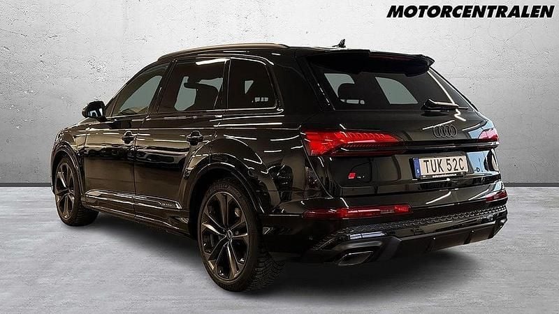 Svart Begagnad 2024 Audi Q7 S-Line SUV | 995 000 kr - Bild 1/4