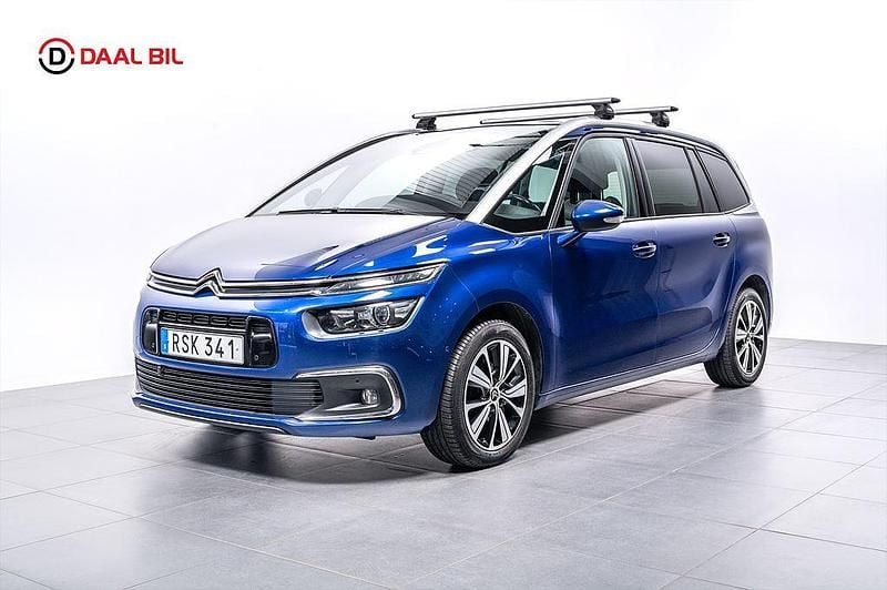 Begagnad Citroën C4 SpaceTourer 131 HK (96 kW) 2019 Blå Minibuss