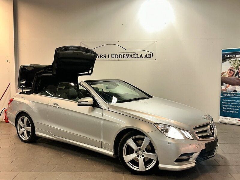 Begagnad 2015 Mercedes E200 AMG Cab | 189 900 kr - Bild 1/4