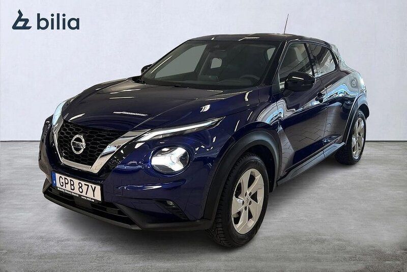 Blå Begagnad 2021 Nissan Juke SUV | 209 900 kr (Marknadspris) - Bild 1/4