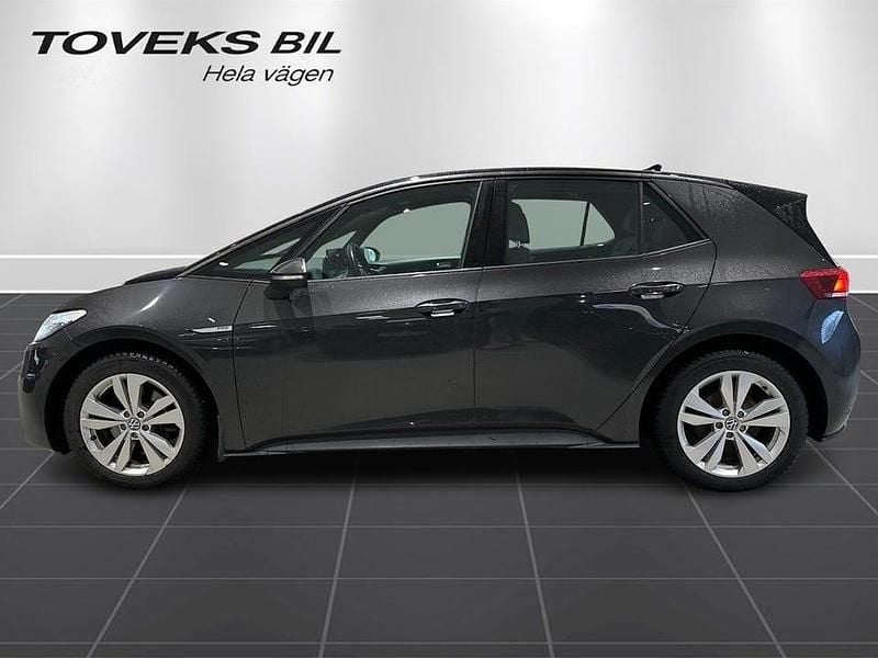 Begagnad VW ID.3 Pro Performance 150 kW (204 HK) 2021 Grå Halvkombi