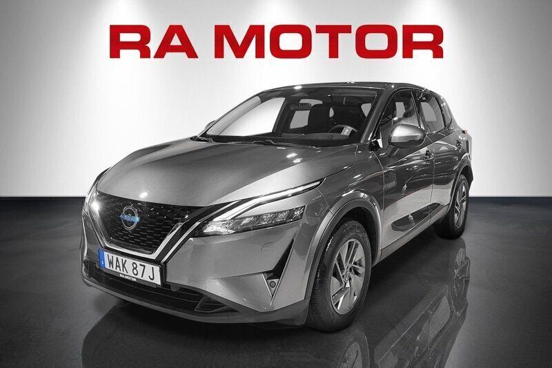 Grå Begagnad 2023 Nissan Qashqai Acenta SUV | 269 700 kr (Marknadspris) - Bild 1/4