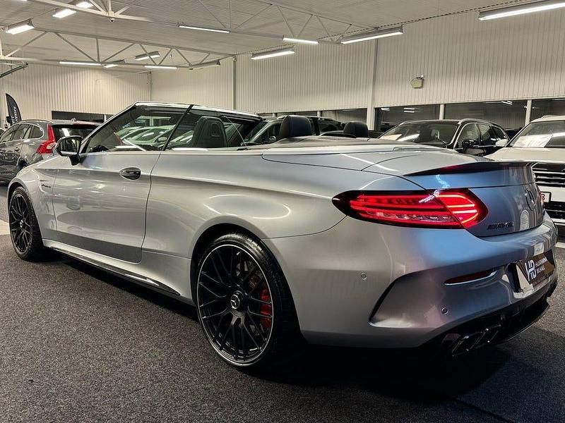 Begagnad Mercedes C63S AMG AMG 510 HK (375 kW) 2022 Silver Cab