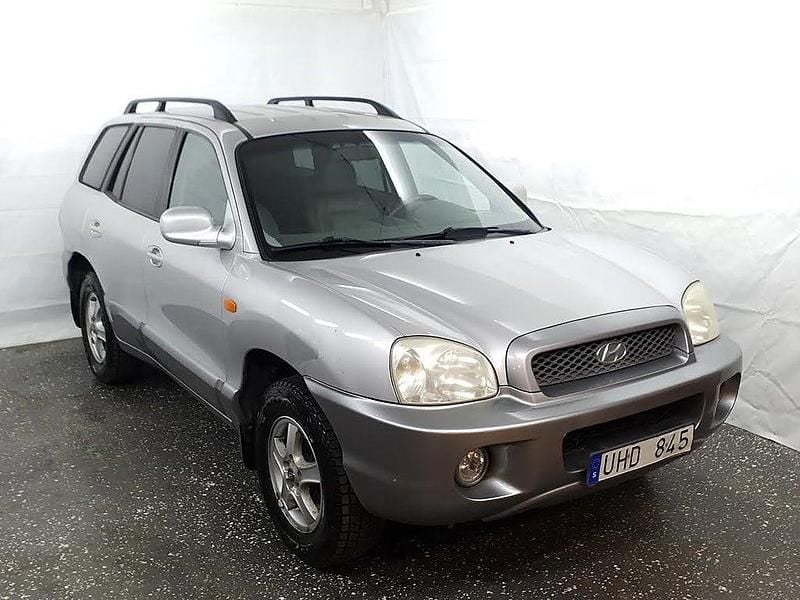Begagnad Hyundai Santa Fe 173 HK (127 kW) 2003 Blå SUV