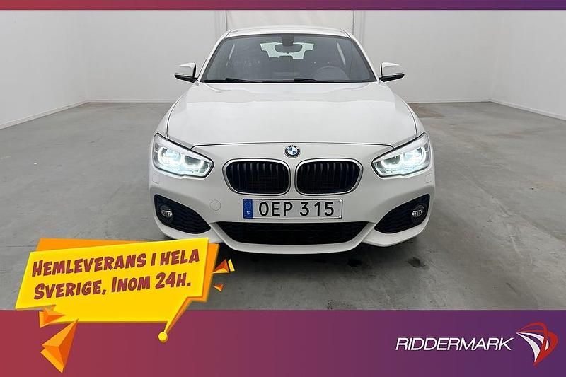 Begagnad BMW 118 M Sport 136 HK (100 kW) 2016 Vit Halvkombi
