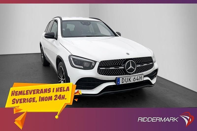 Vit Begagnad 2020 Mercedes GLC220 | 299 800 kr - Bild 1/3