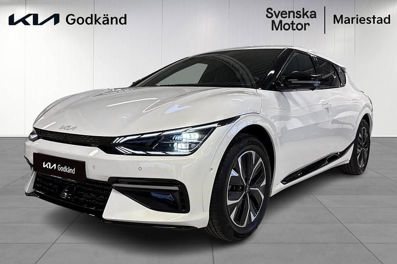 Vit Begagnad 2023 Kia EV6 GT-Line SUV | 447 200 kr (Bra pris) - Bild 1/4
