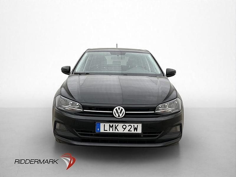 Begagnad VW Polo 95 HK (69 kW) 2019 Svart Halvkombi