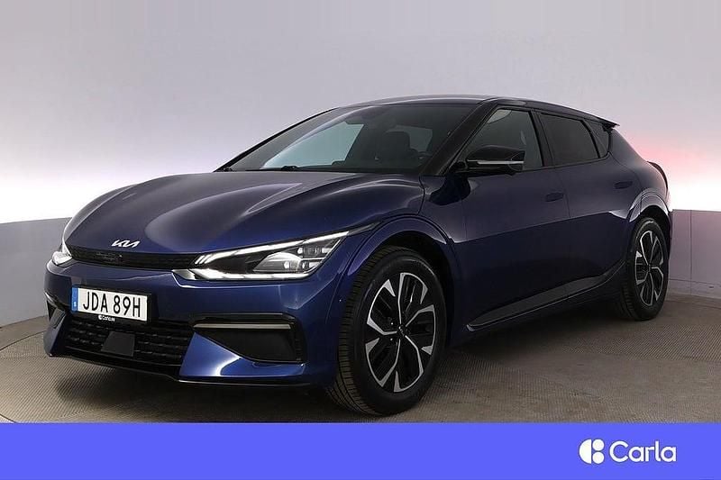 Blå Begagnad 2022 Kia EV6 GT-Line SUV | 434 900 kr (Lite dyr) - Bild 1/4