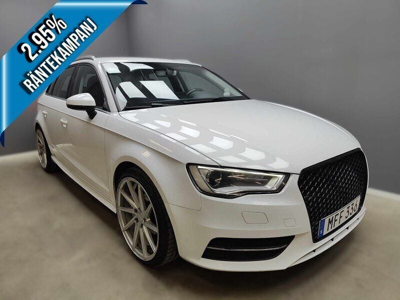 Vit Begagnad 2016 Audi A3 Comfort Halvkombi | 119 900 kr (Lite dyr) - Bild 1/4