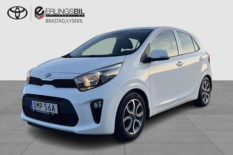 Vit Begagnad 2019 Kia Picanto Halvkombi | 134 500 kr (Marknadspris) - Bild 1/4