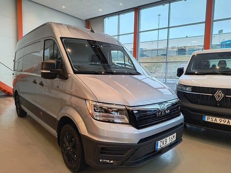 Ny MAN TGE 200 HK (147 kW) 2025 Silver Van