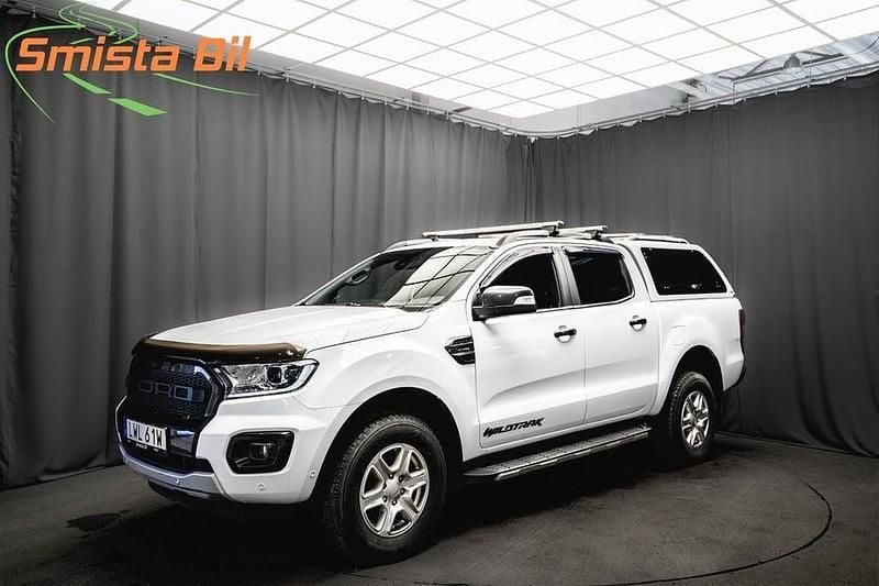 Begagnad Ford Ranger Wildtrack 214 HK (157 kW) 2021 Vit Pickup