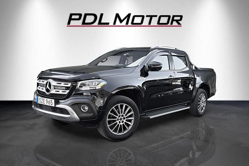 Svart Begagnad 2019 Mercedes X350 Pickup | 369 900 kr (Marknadspris) - Bild 1/4