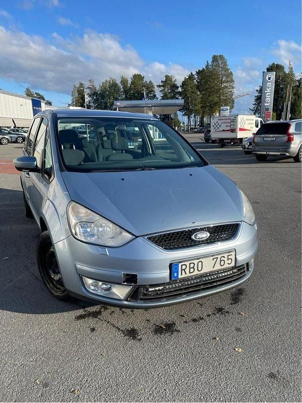 Blå Begagnad 2007 Ford Galaxy Minibuss | 40 000 kr (Superpris) - Bild 1/4