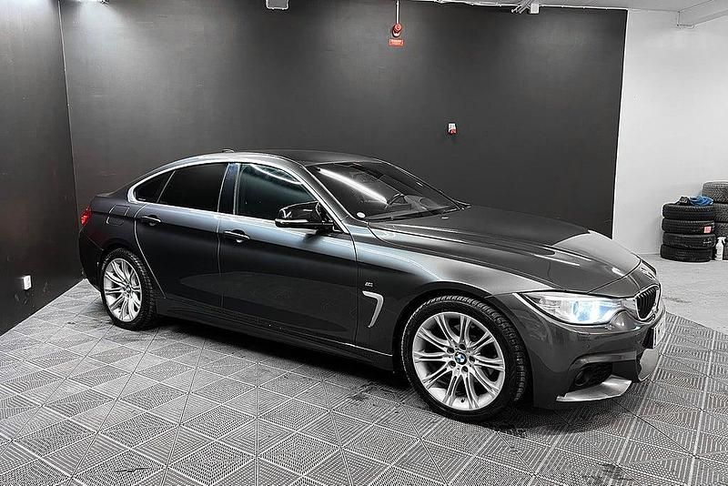Begagnad BMW 420 M Sport 190 HK (139 kW) 2015 Grå Sportkupé