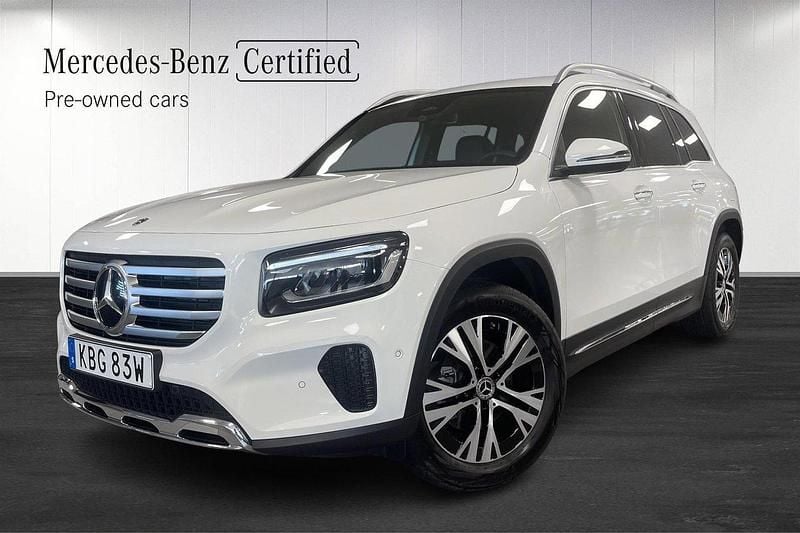 Vit Begagnad 2024 Mercedes GLB200 Progressive SUV | 449 000 kr (Marknadspris) - Bild 1/4