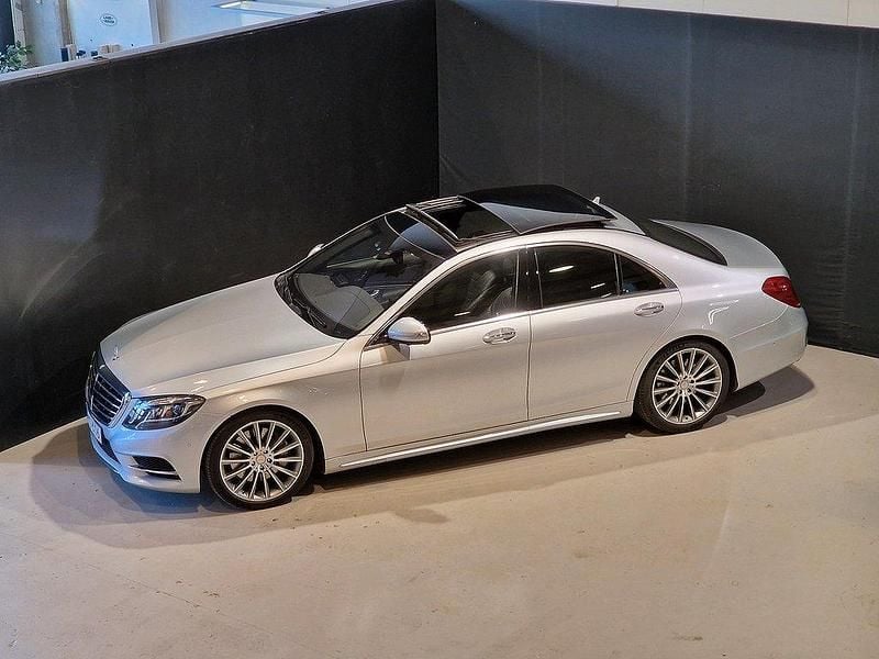 Silver Begagnad 2016 Mercedes S350 AMG Sedan | 499 000 kr (Marknadspris) - Bild 1/4