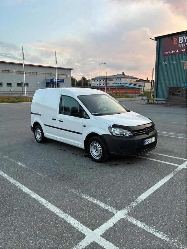 Vit Begagnad 2011 VW Caddy Minibuss | 59 000 kr (Marknadspris) - Bild 1/4
